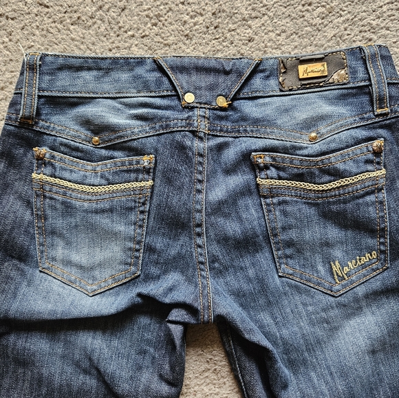 Womens flared Marciano denim jeans. Size 24. Made in 🇺🇸. Y2k. - Picture 6 of 9